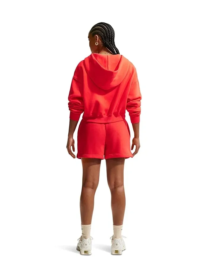 Худи Nike Sportswear Phoenix Fleece Oversized Crop Henley — изображение 2 из 5, белый