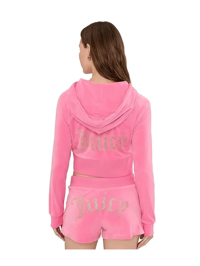 Худи-корсет Raglan Juicy Couture — изображение 4 из 5, горячий