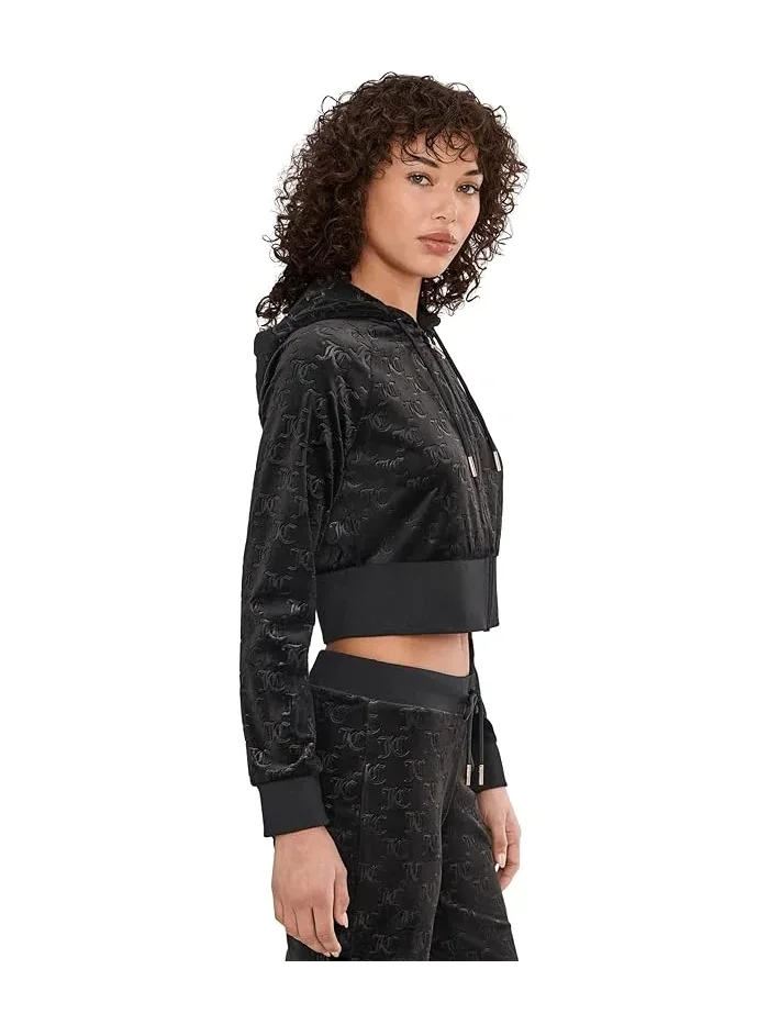 Худи с корсетной шнуровкой Juicy Couture — изображение 3 из 5, коричневый