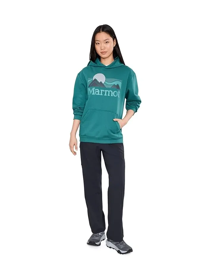 Худи флисовое Coastal Hoodie Marmot — изображение 2 из 5, синий