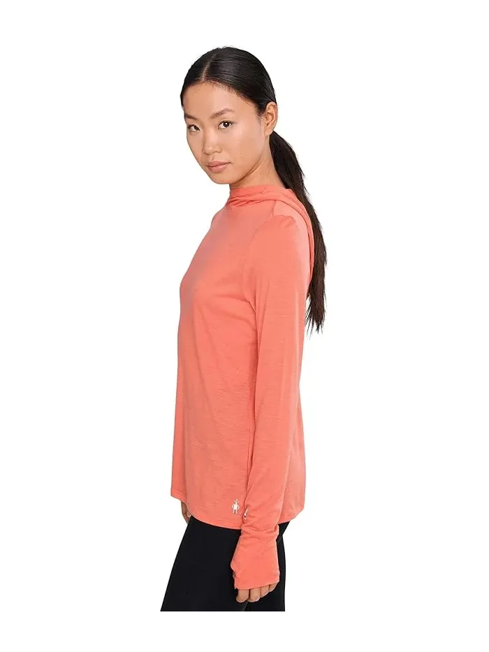 Худи Smartwool Merino Sun Hoodie — изображение 3 из 5, оранжевый