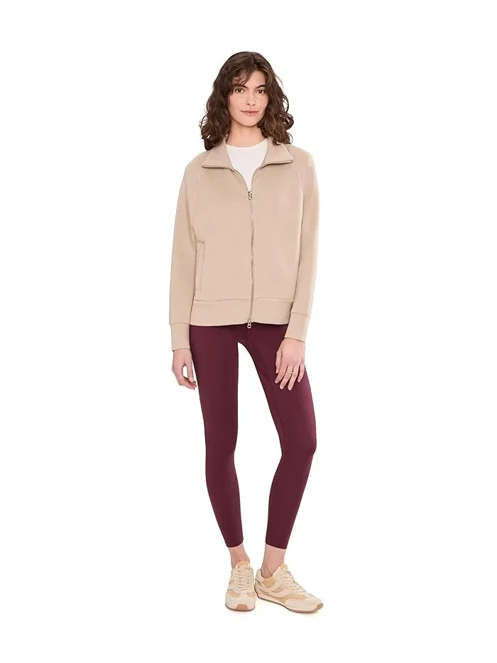 Худи Varley Tyde Zip Through Sweat — изображение 2 из 5, коричневый
