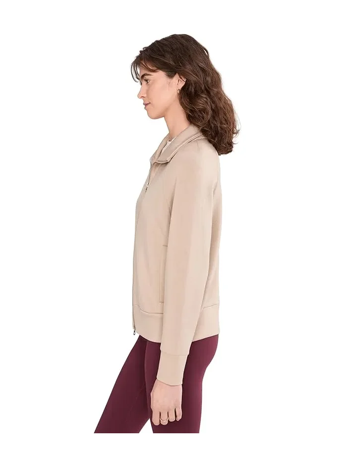 Худи Varley Tyde Zip Through Sweat — изображение 3 из 5, коричневый
