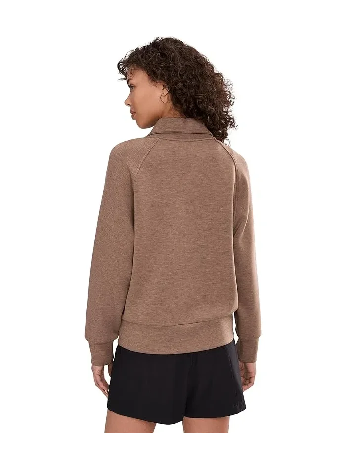 Худи Varley Tyde Zip Through Sweat — изображение 4 из 5, золотистый