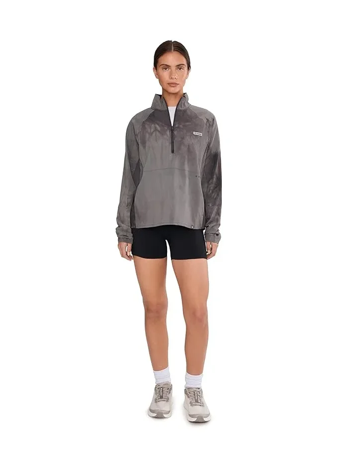 Худи Columbia PFG Uncharted Cloud Half Zip — изображение 2 из 5, черный