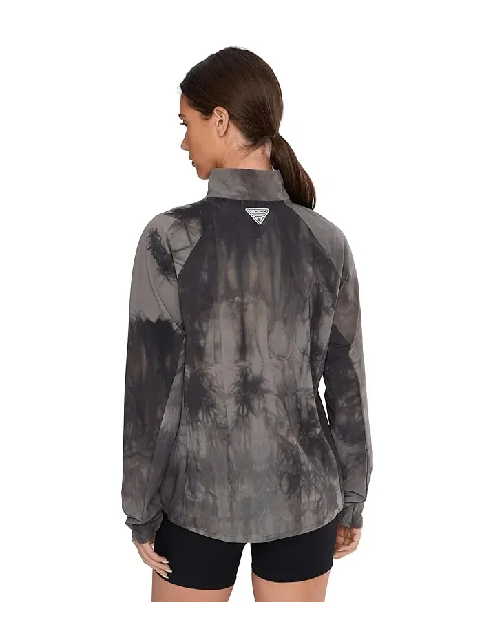 Худи Columbia PFG Uncharted Cloud Half Zip — изображение 4 из 5, черный