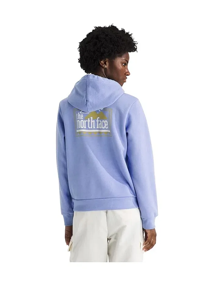 Худи The North Face Explore Pin Regular Hoodie — изображение 2 из 3, сиреневый