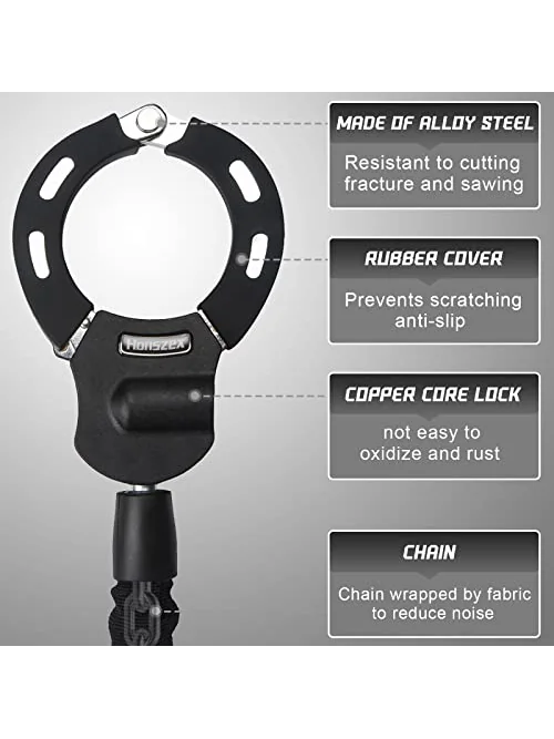 Scooter Lock замок для электросамоката противоугонный — изображение 3 из 6, разноцветный