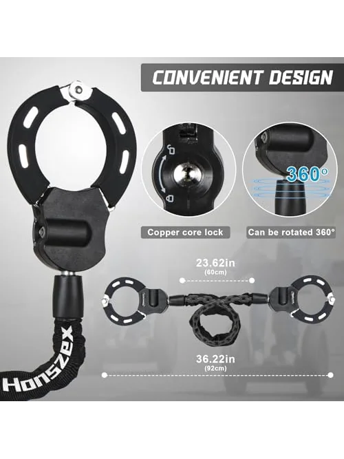 Scooter Lock замок для электросамоката противоугонный — изображение 5 из 6, разноцветный