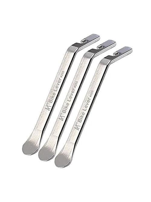 Premium Bicycle Tire Lever монтажки 3 шт нержавеющая сталь — изображение 1 из 6, серебристый