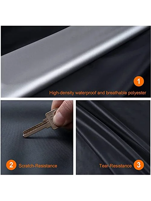 Bike Cover для 2-3 велосипедов, размер 2XL — изображение 3 из 7, чёрный
