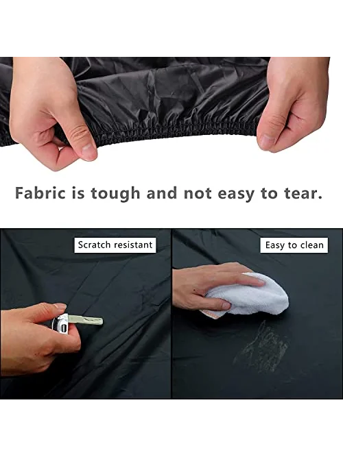Bike Cover для 2-3 велосипедов, размер 2XL — изображение 4 из 7, чёрный