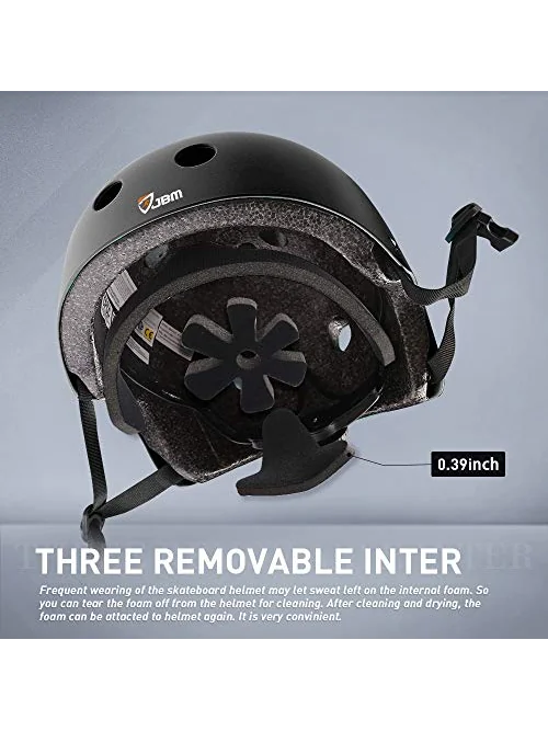 Комплект защиты JBM: шлем, наколенники, налокотники и защита запястий — 6