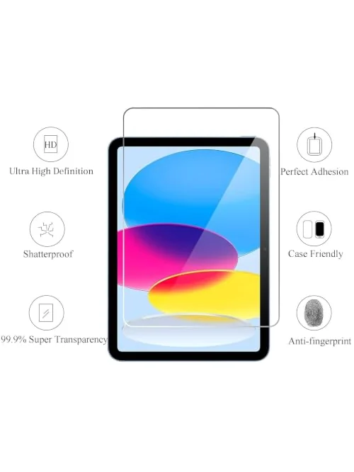 Ailun защитное стекло для iPad 11/10 (2 шт) — изображение 2 из 6, чёрный