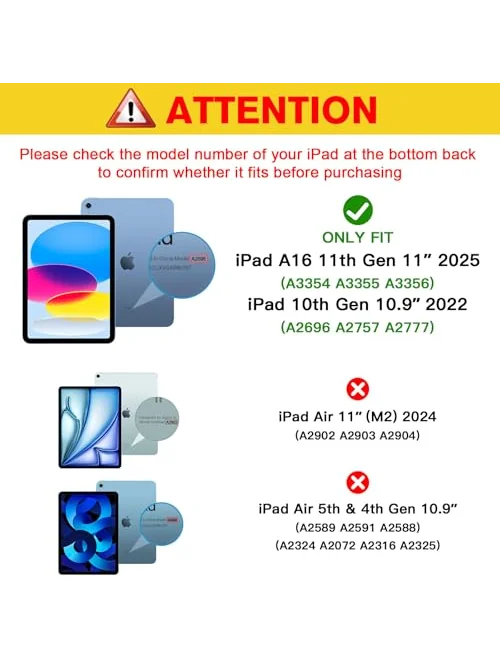 ProCase защитное стекло для iPad Air 13 2025 — изображение 2 из 6, белый
