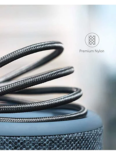 Anker кабель USB-A на USB-C, 2 штуки по 3 фута, чёрный — изображение 6 из 6, 3 фута, чёрный, 2 шт.