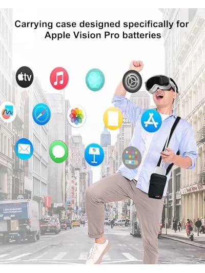 OLCLSS чехол для Apple Vision Pro — изображение 3 из 6, серый
