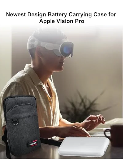 OLCLSS чехол для Apple Vision Pro — изображение 5 из 6, серый