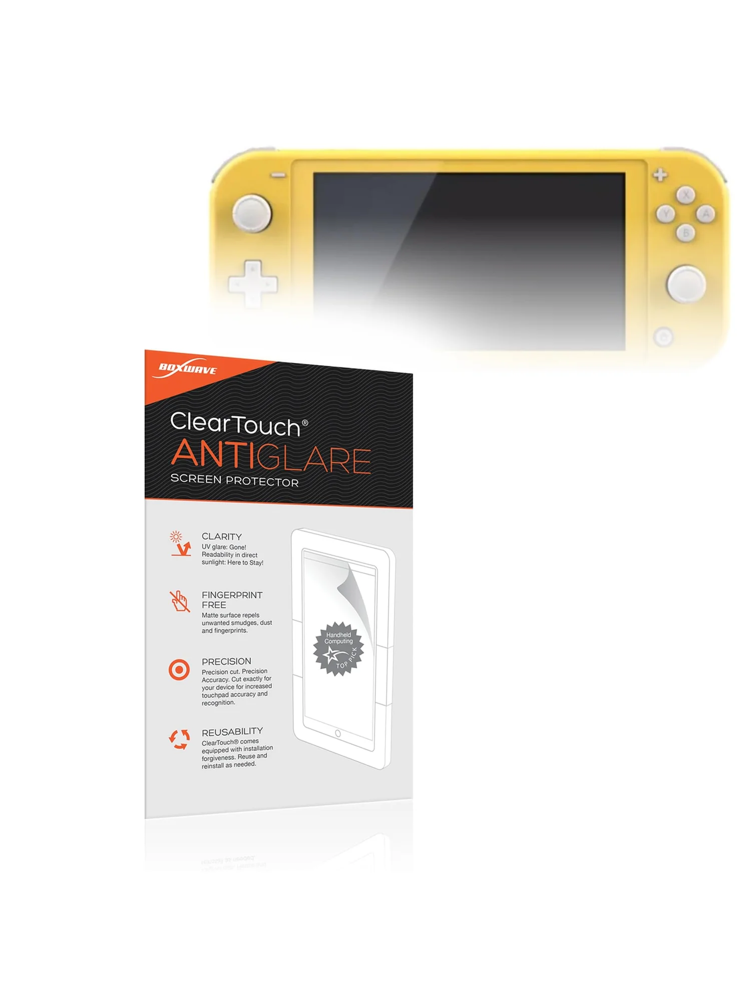 BoxWave защитная плёнка для Nintendo Switch Lite (2 шт) — изображение 1 из 7, анти-гларе, 2 шт.