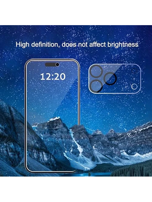 Ailun защитное стекло и протектор линзы для iPhone 17 Pro Max 3+3 шт — изображение 3 из 6, мультиколор