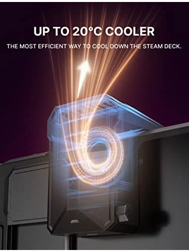 JSAUX ModCase — кейс для Steam Deck с охлаждением — изображение 4 из 6, черный