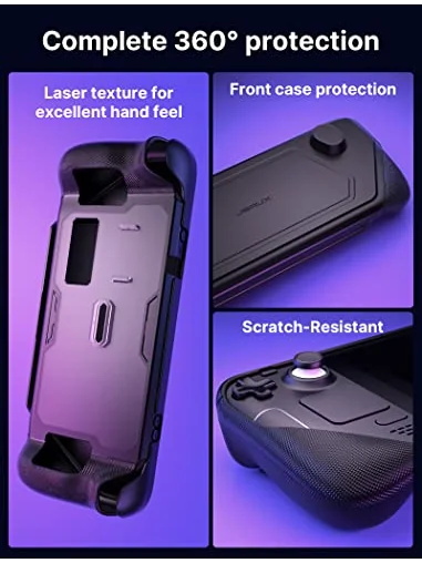 JSAUX ModCase — кейс для Steam Deck с охлаждением — изображение 5 из 6, черный