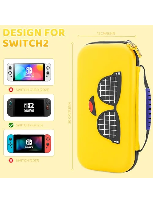 RHOTALL чехол для Nintendo Switch 2 — изображение 3 из 6, желтый