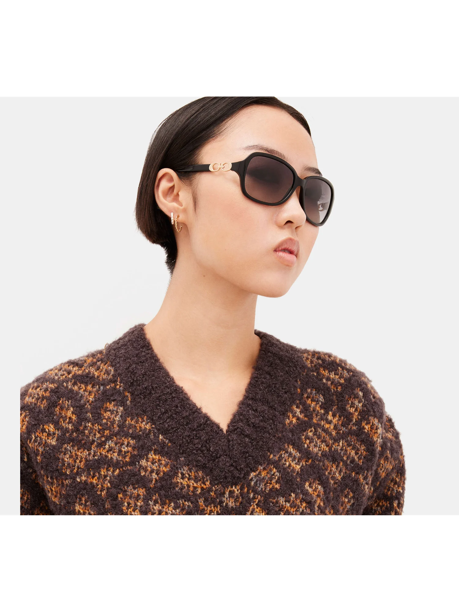 Солнцезащитные очки Coach Signature Rectangle — 2