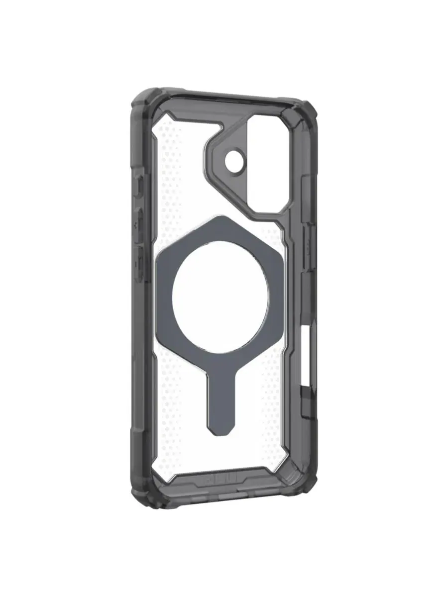 Чехол для iPhone 17 с металлической подставкой и MagSafe, модель Plasma XTE URBAN ARMOR GEAR — изображение 4 из 6, серый