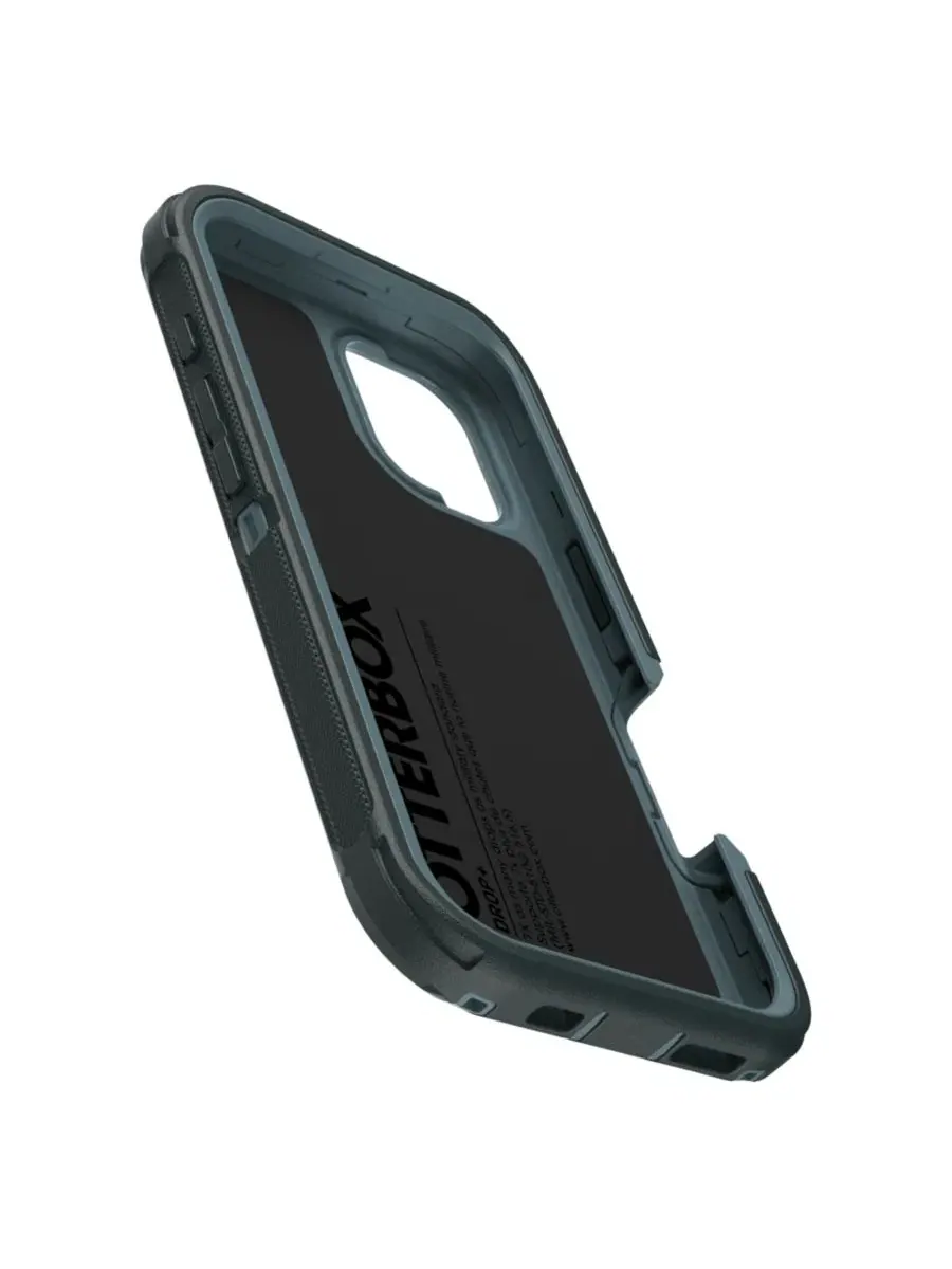 Защитный чехол Defender Series Pro для MagSafe для Apple iPhone 16, OtterBox — изображение 3 из 5, темный зеленый