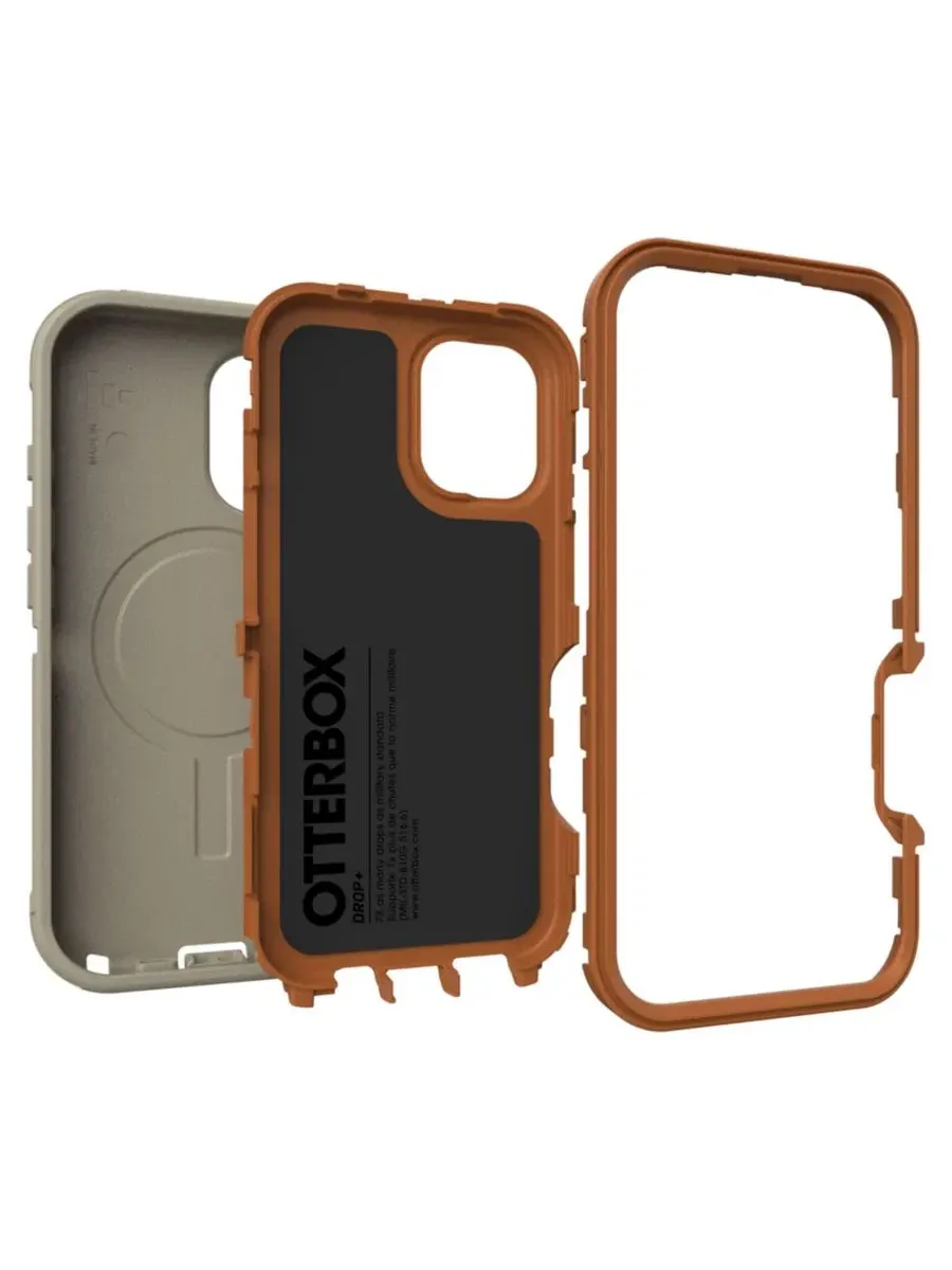 Защитный чехол Defender Series Pro для Apple iPhone 16, с поддержкой MagSafe, OtterBox — изображение 5 из 5, мульти