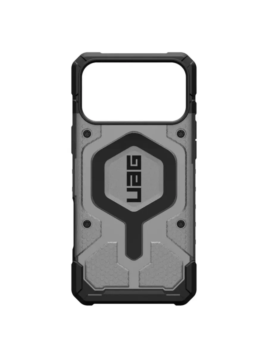 Чехол MagSafe прозрачный Pathfinder Clear для Apple iPhone 17 Pro Max URBAN ARMOR GEAR — серый