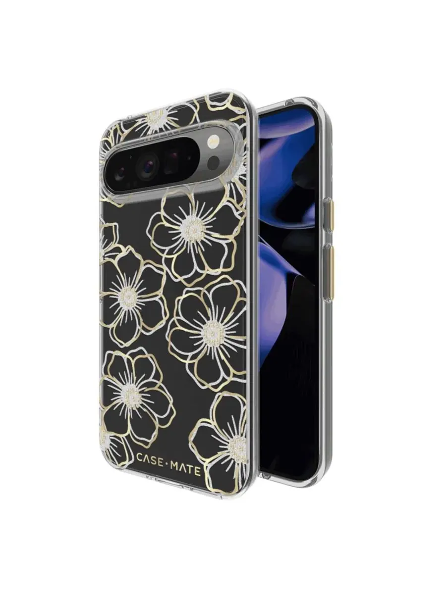 Чехол для телефона Floral Gems Case-Mate — золотистый