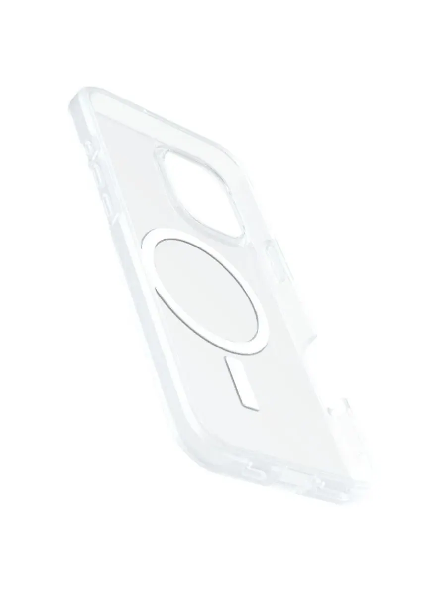 Чехол-накладка MagSafe для Apple iPhone 16 Plus, с мягким захватом Otterbox — изображение 4 из 5, прозрачный