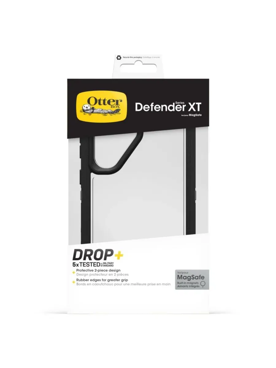 Защитный чехол Defender XT Clear для Samsung Galaxy S24 Ultra Otterbox — изображение 5 из 5, черный