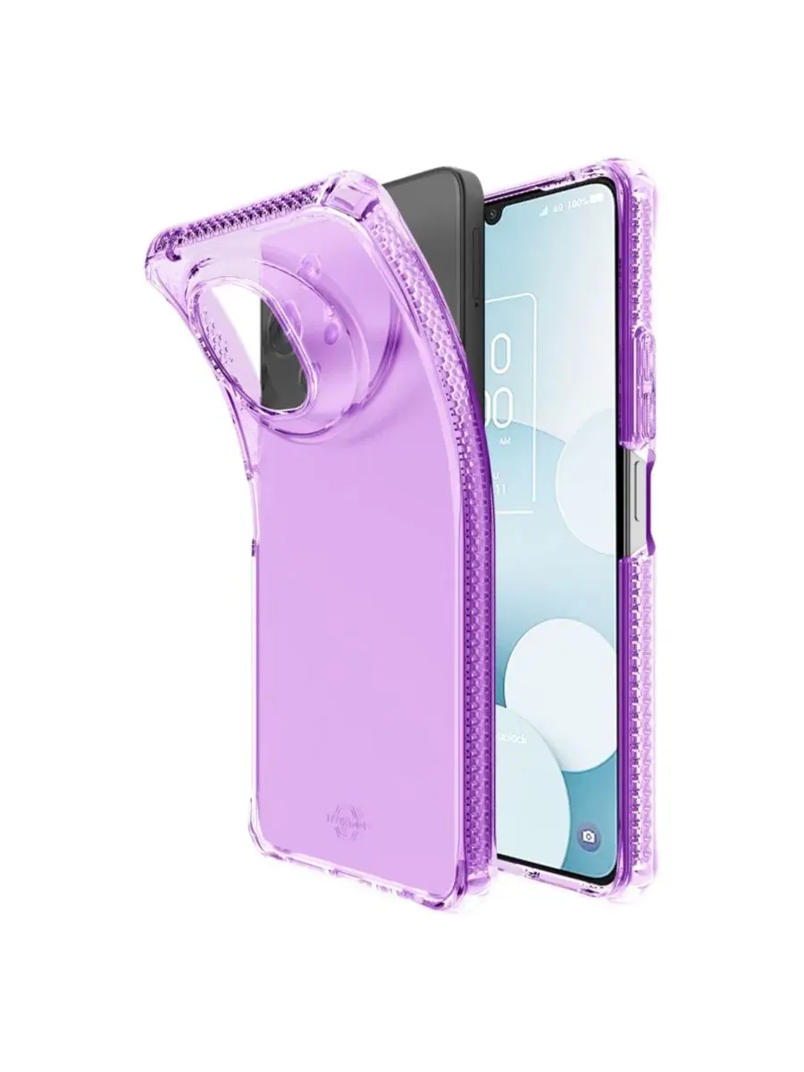Защитный чехол Spectrum R Clear для TCL 50 XL NXTPAPER 5G ITSkins — изображение 1 из 5, фиолетовый