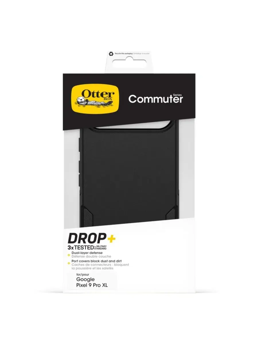 Защитный чехол Commuter Case для Google Pixel 9 Pro XL Otterbox — изображение 2 из 5, черный
