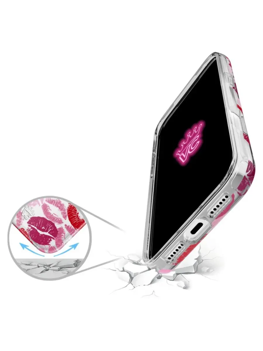 Чехол для iPhone 17 Pro MagSafe с защитой от падений Velvet Caviar — изображение 4 из 7, красный мульти
