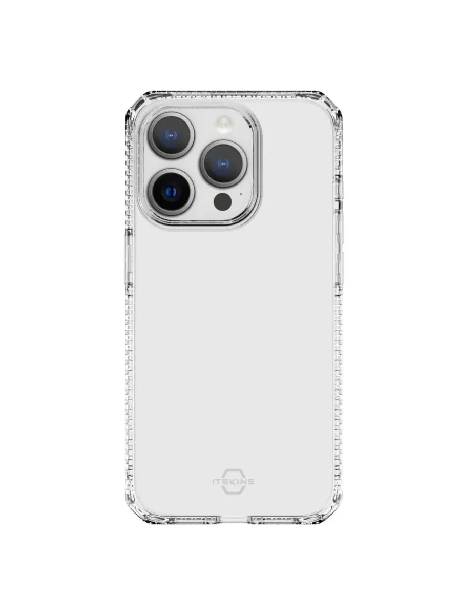 Прозрачный чехол Spectrum R с защитой от падений для Apple iPhone 15 Pro ITSkins — прозрачный