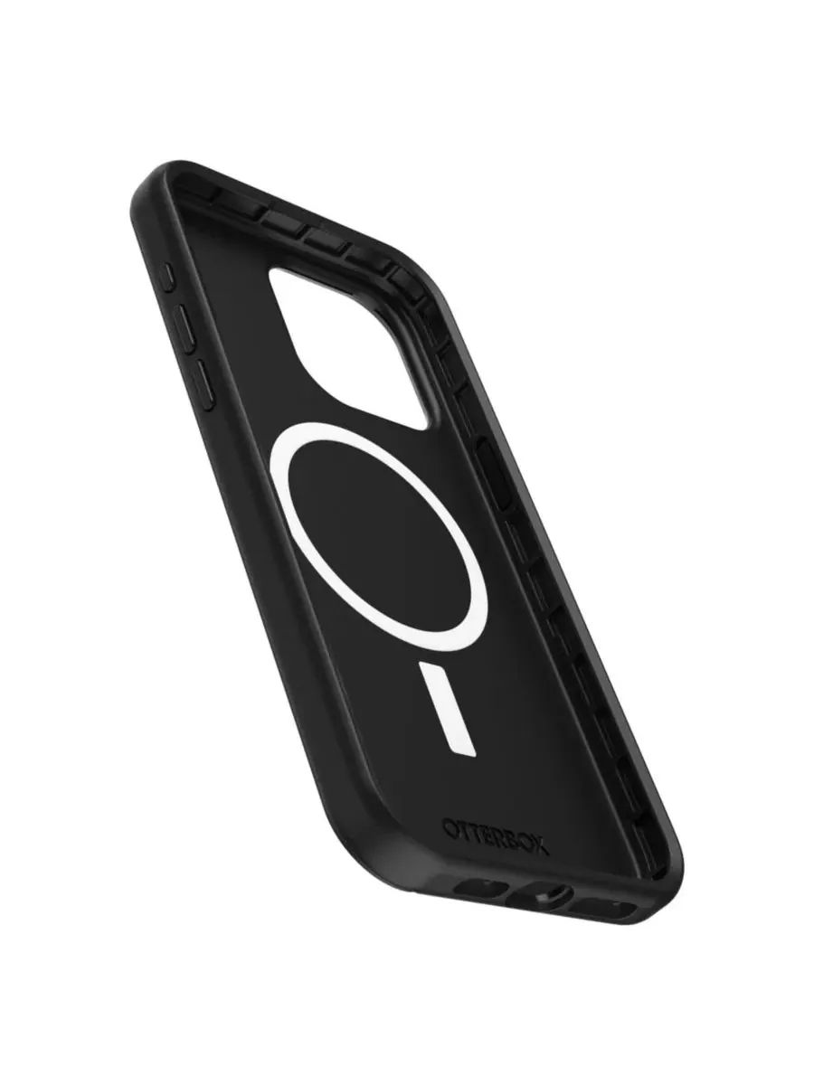 Защитный чехол Symmetry Plus MagSafe для Apple iPhone 15 Pro Max Otterbox — изображение 4 из 5, черный