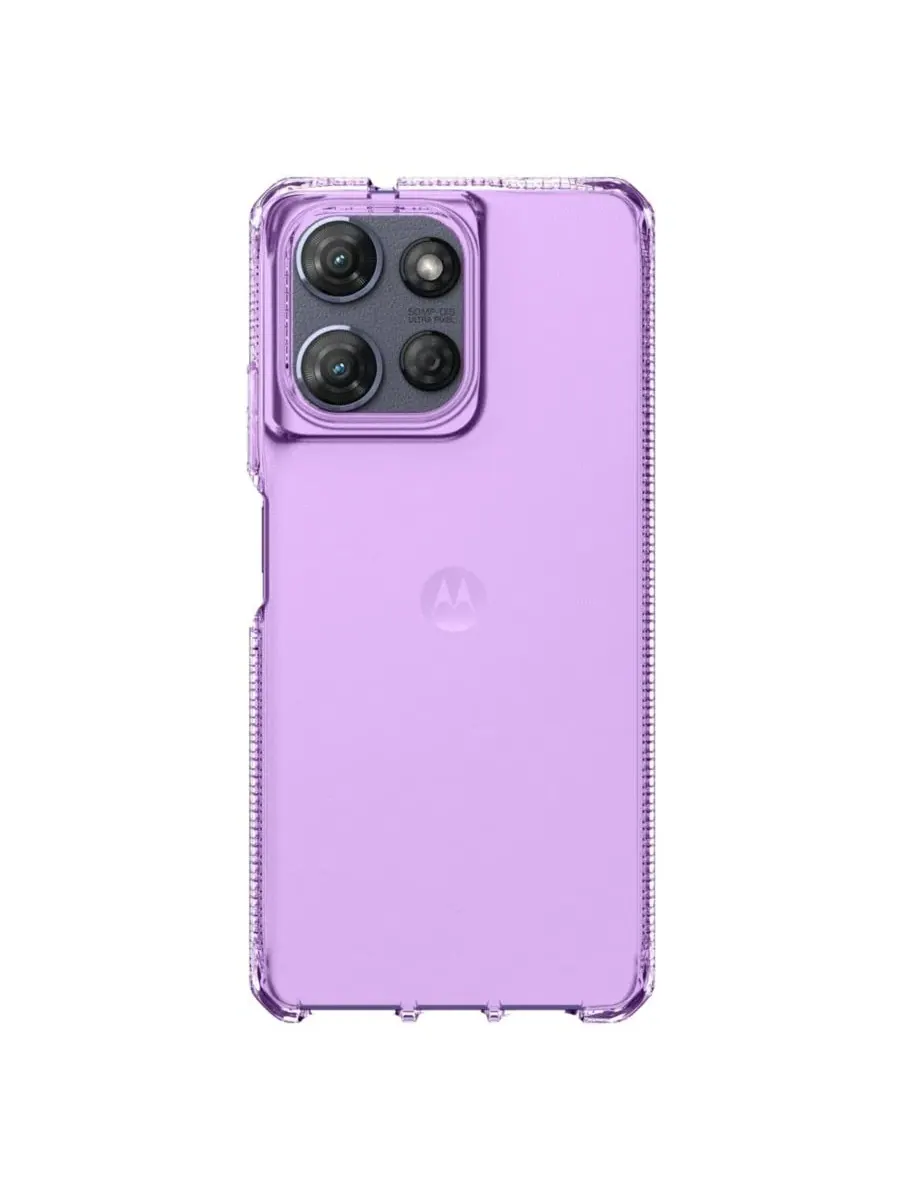 Прозрачный чехол Spectrum_R для Motorola Vegas, ударопрочный ITSkins — изображение 1 из 7, фиолетовый