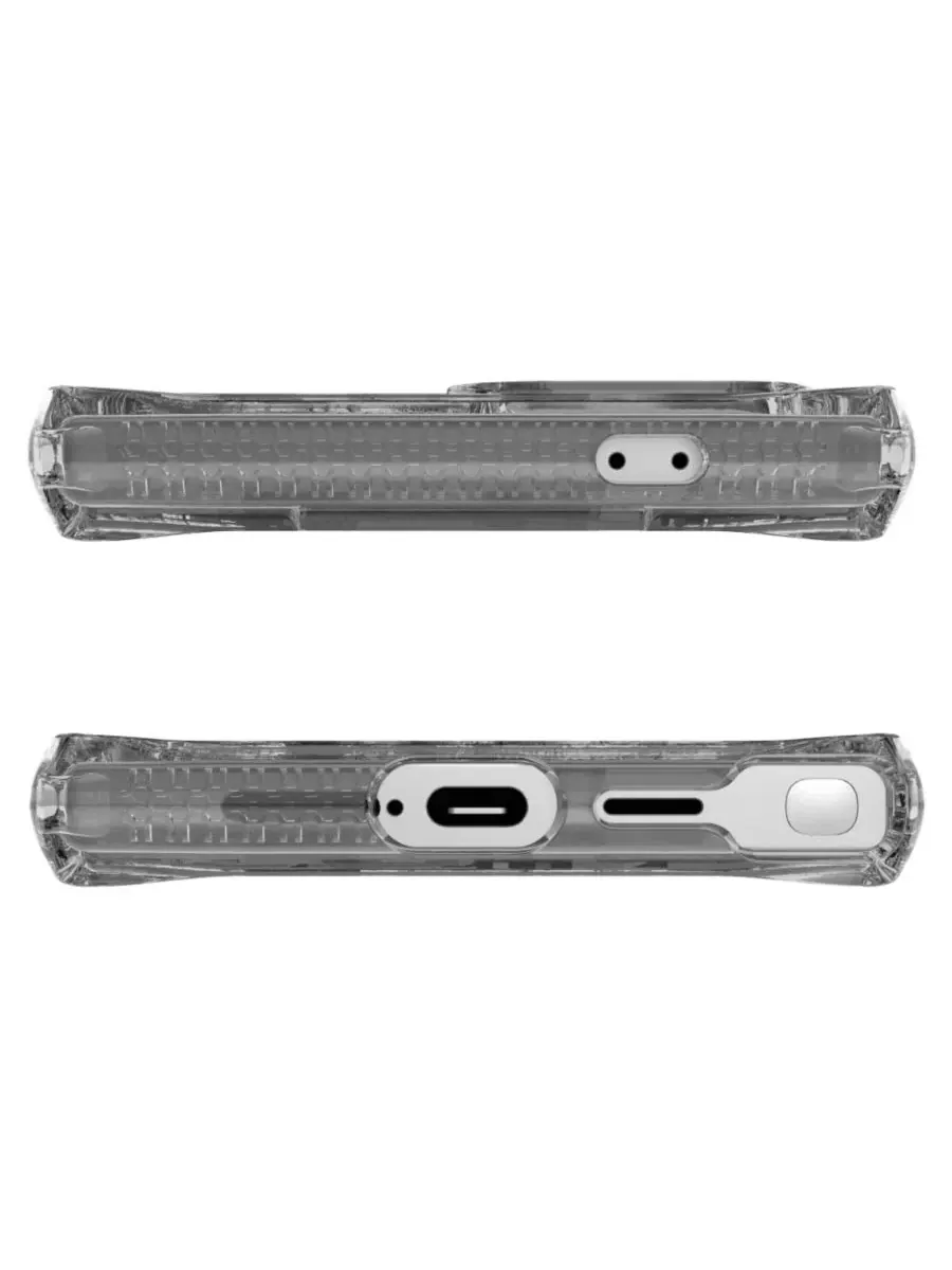 Гибридный чехол Hybrid_R Clear MagSafe для Samsung Galaxy S25 Ultra — изображение 4 из 8, черный