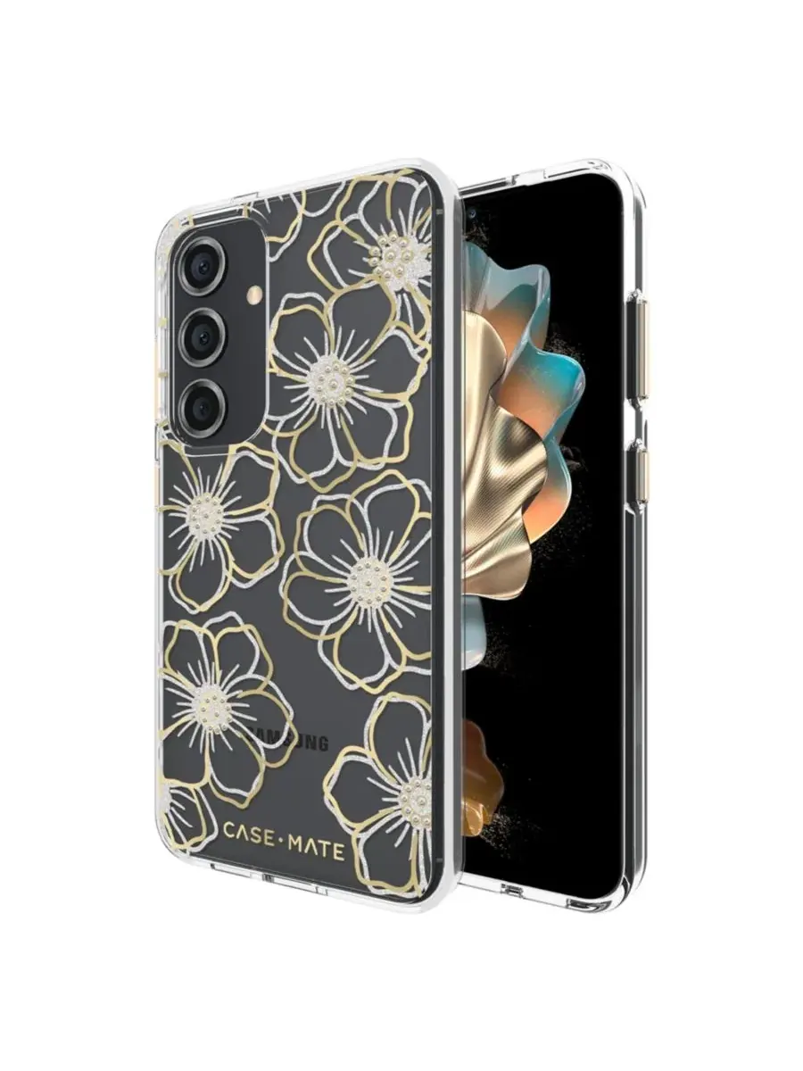 Чехол для Samsung Galaxy S24 с принтом Floral Gems Case-Mate
