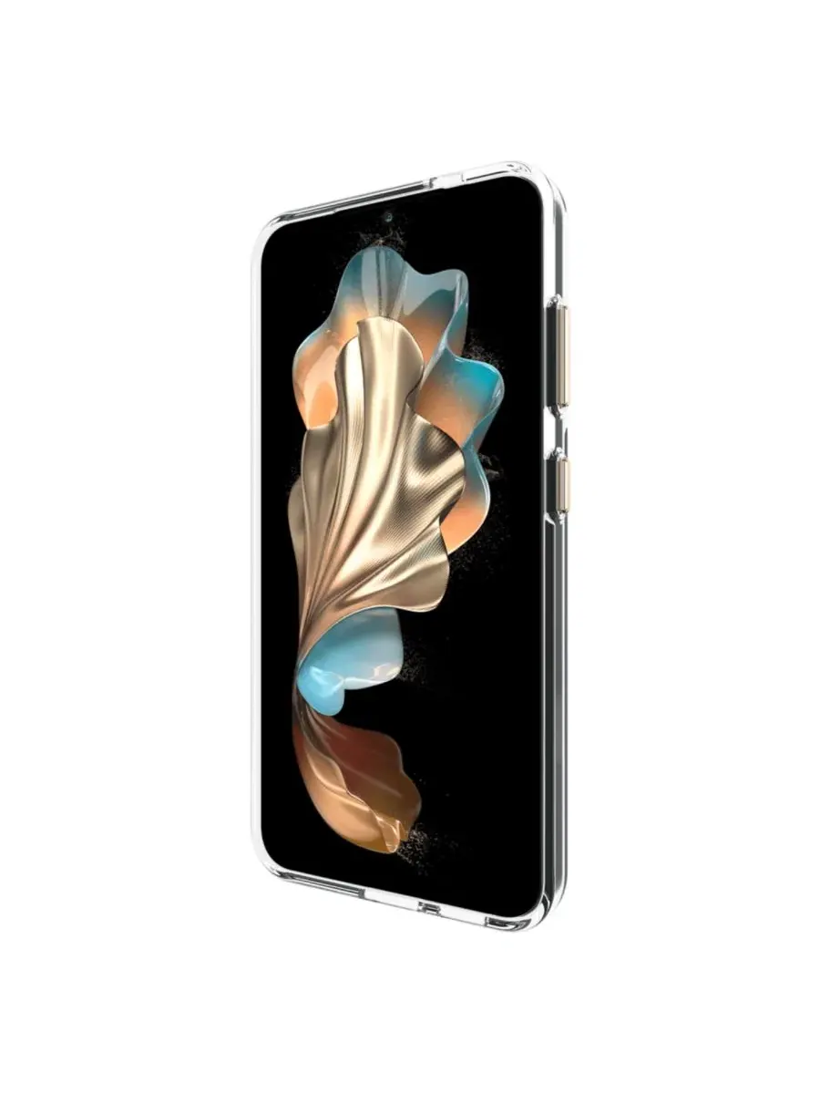 Чехол для Samsung Galaxy S24 с принтом Floral Gems Case-Mate — изображение 2 из 6, золото