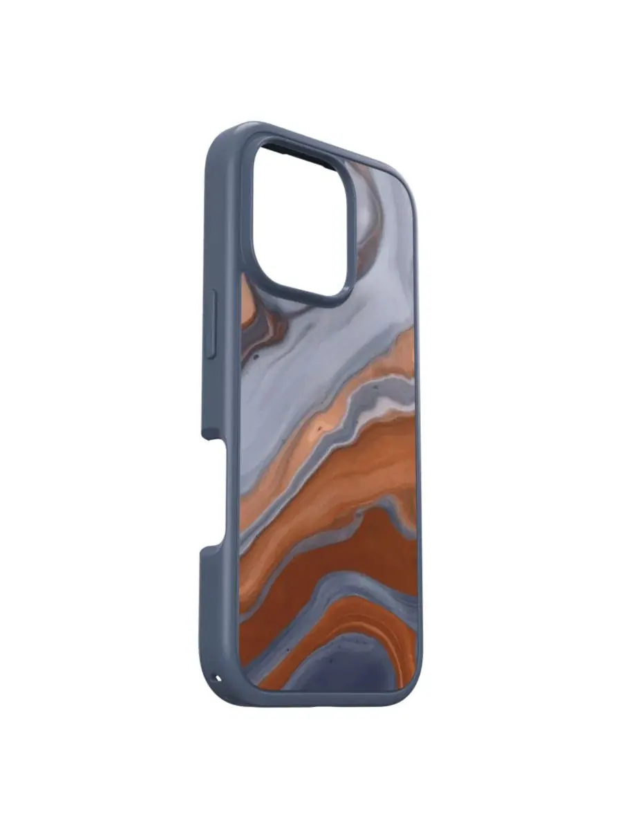 Защитный чехол MagSafe с графическим дизайном Symmetry Graphics Otterbox — изображение 2 из 5, синий мульти