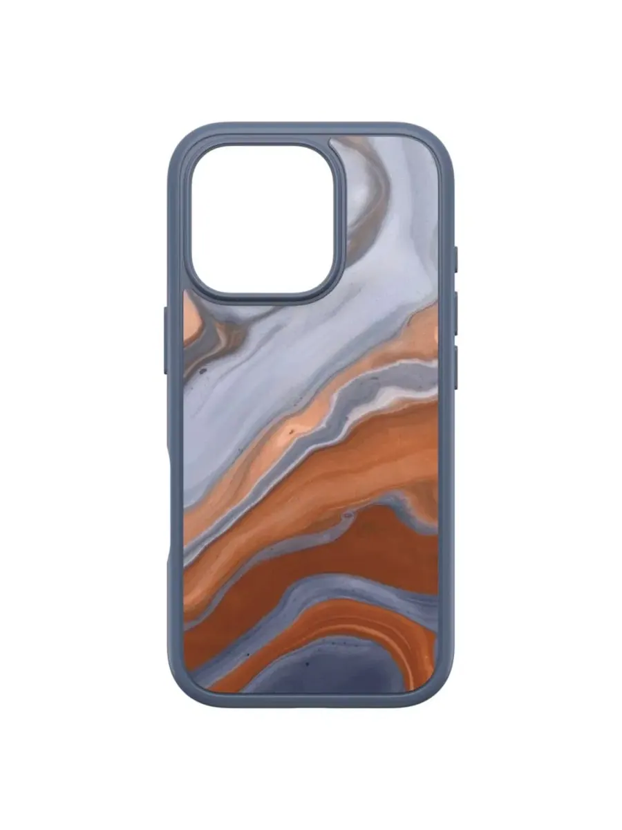 Защитный чехол MagSafe с графическим дизайном Symmetry Graphics Otterbox — изображение 3 из 5, синий мульти