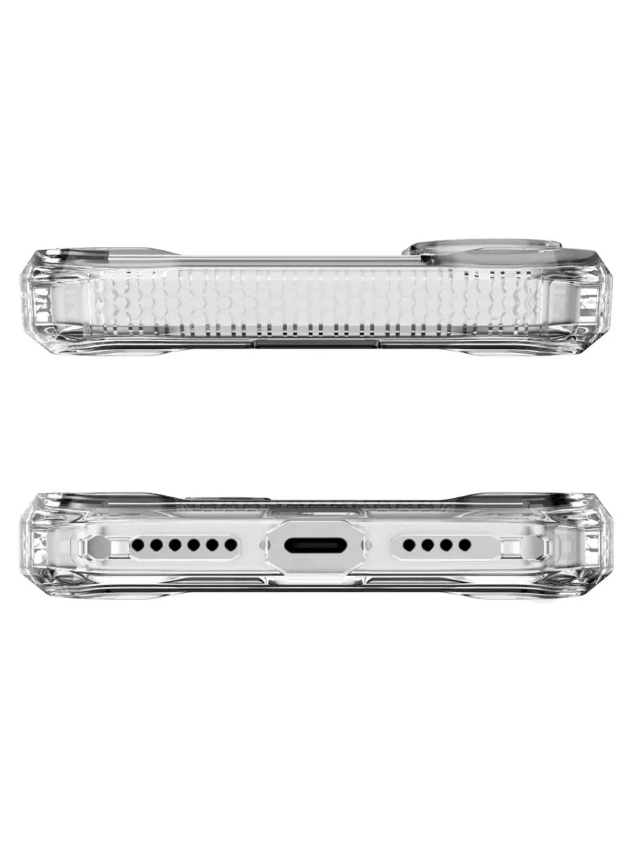 Чехол-бампер с защитой от падений Supreme_R Clear MagSafe ITSkins — изображение 4 из 8, прозрачный