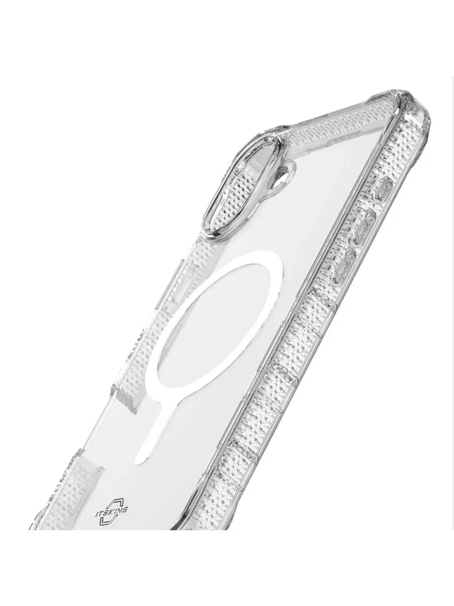 Чехол-бампер с защитой от падений Supreme_R Clear MagSafe ITSkins — изображение 5 из 8, прозрачный