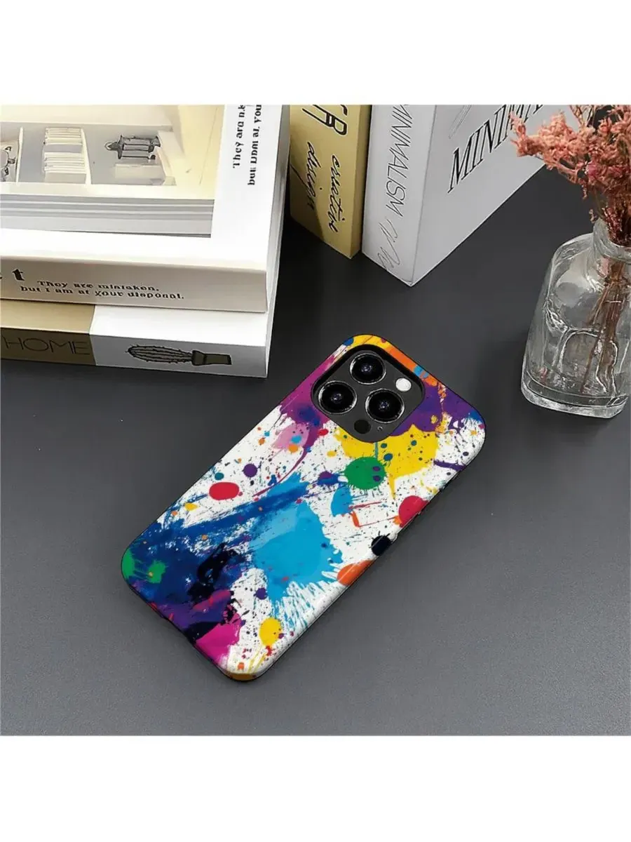 Чехол для iPhone 14 Pro Max, двухслойный ударопрочный, с уличным принтом GONEZ — изображение 6 из 6, мульти