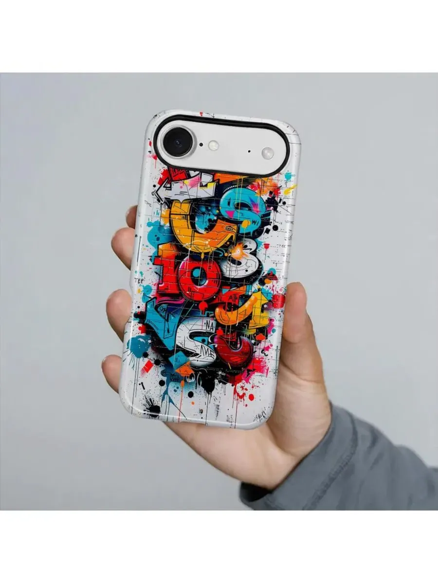 Чехол для iPhone Air двухслойный ударопрочный с принтом GONEZ — изображение 4 из 6, мульти